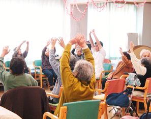 生活期を支援するためリハメニューを充実させています。